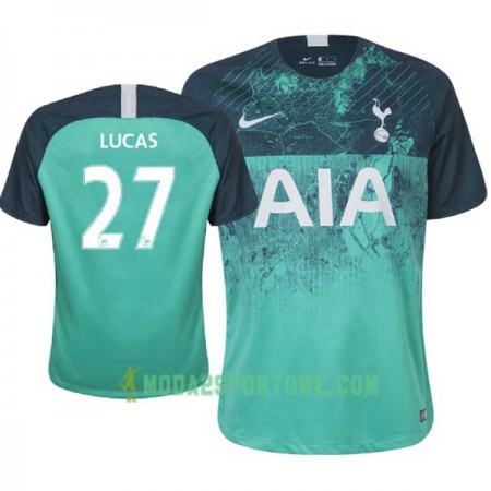 Koszulka Tottenham Hotspur Lucas Moura 27 Trzeci Stroje Piłkarskie 2018-2019 Krótki Rękaw